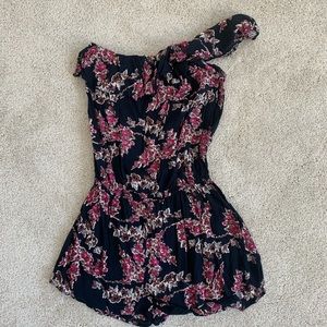 Floral Print Short Jumper